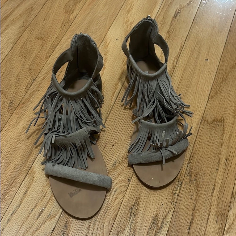 Steve Madden Fringe Sandals